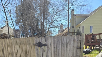 Fence Repair- After Photo